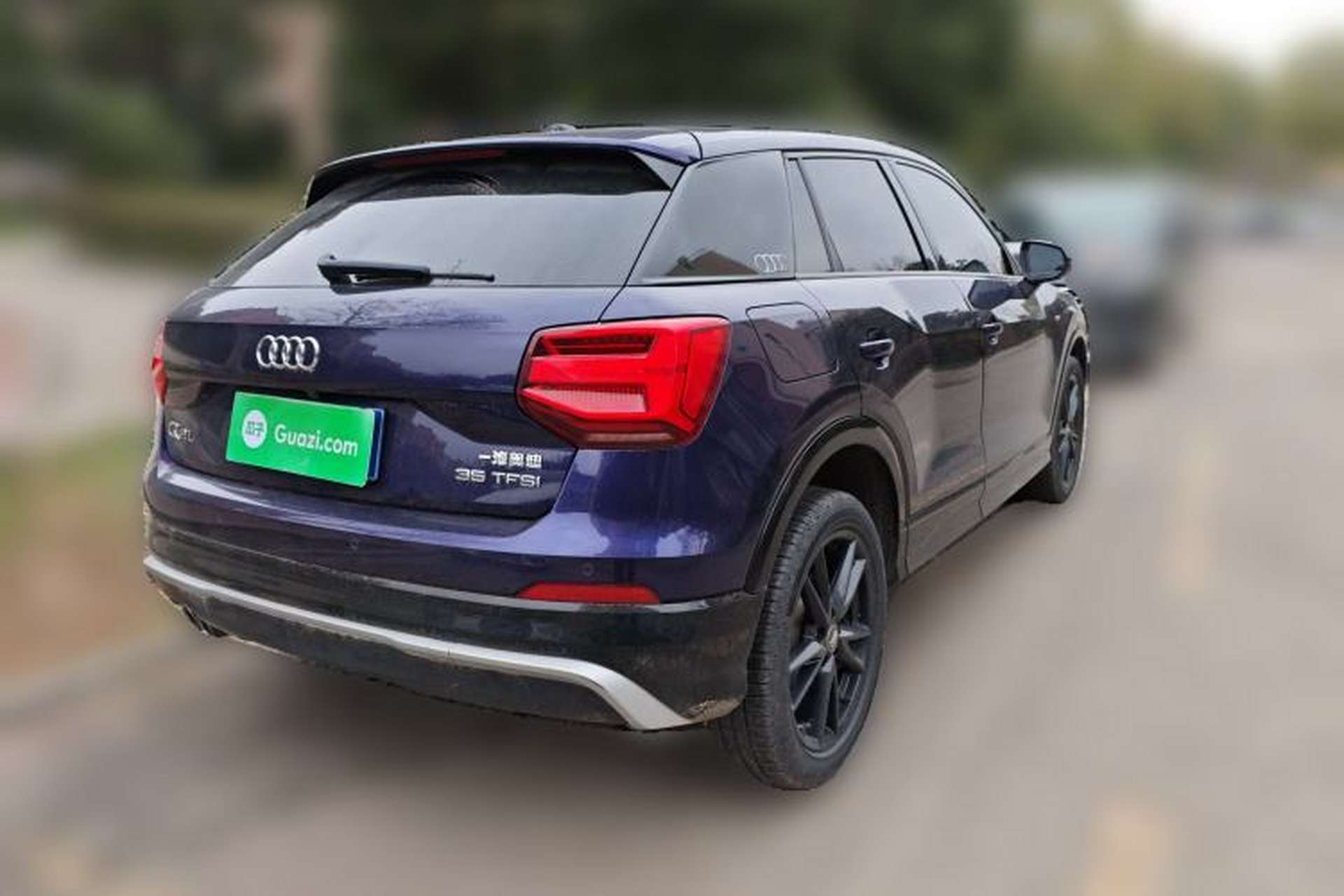 Used Audi Q2L 2018 35 TFSI Launch Exclusive Edition China VI Rear Right 45 Deg