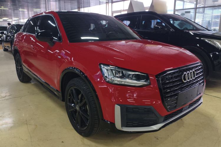 Used Audi Q2L 2018 35 TFSI Launch Exclusive Edition China VI Front Right 45 Deg