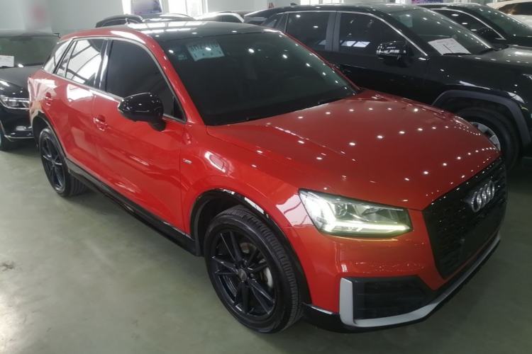 Used Audi Q2L 2018 35 TFSI Launch Exclusive Edition China VI Front Right 45 Deg