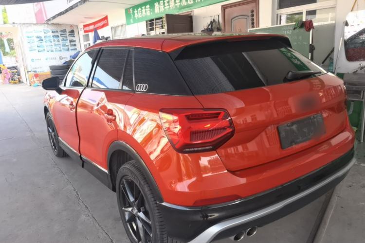 Used Audi Q2L 2018 35 TFSI Launch Exclusive Edition China VI Rear Left 45 Deg