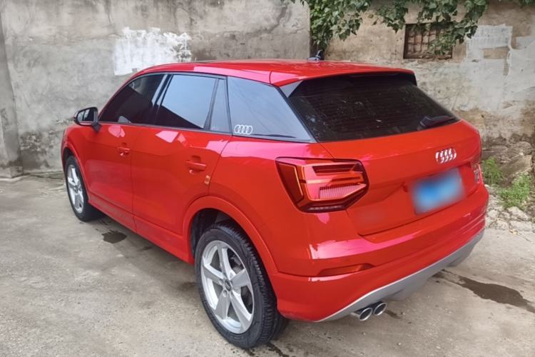 Used Audi Q2L 2018 35 TFSI Fashionable & Elegant Version China VI Emission Standard Rear Left 45 Deg