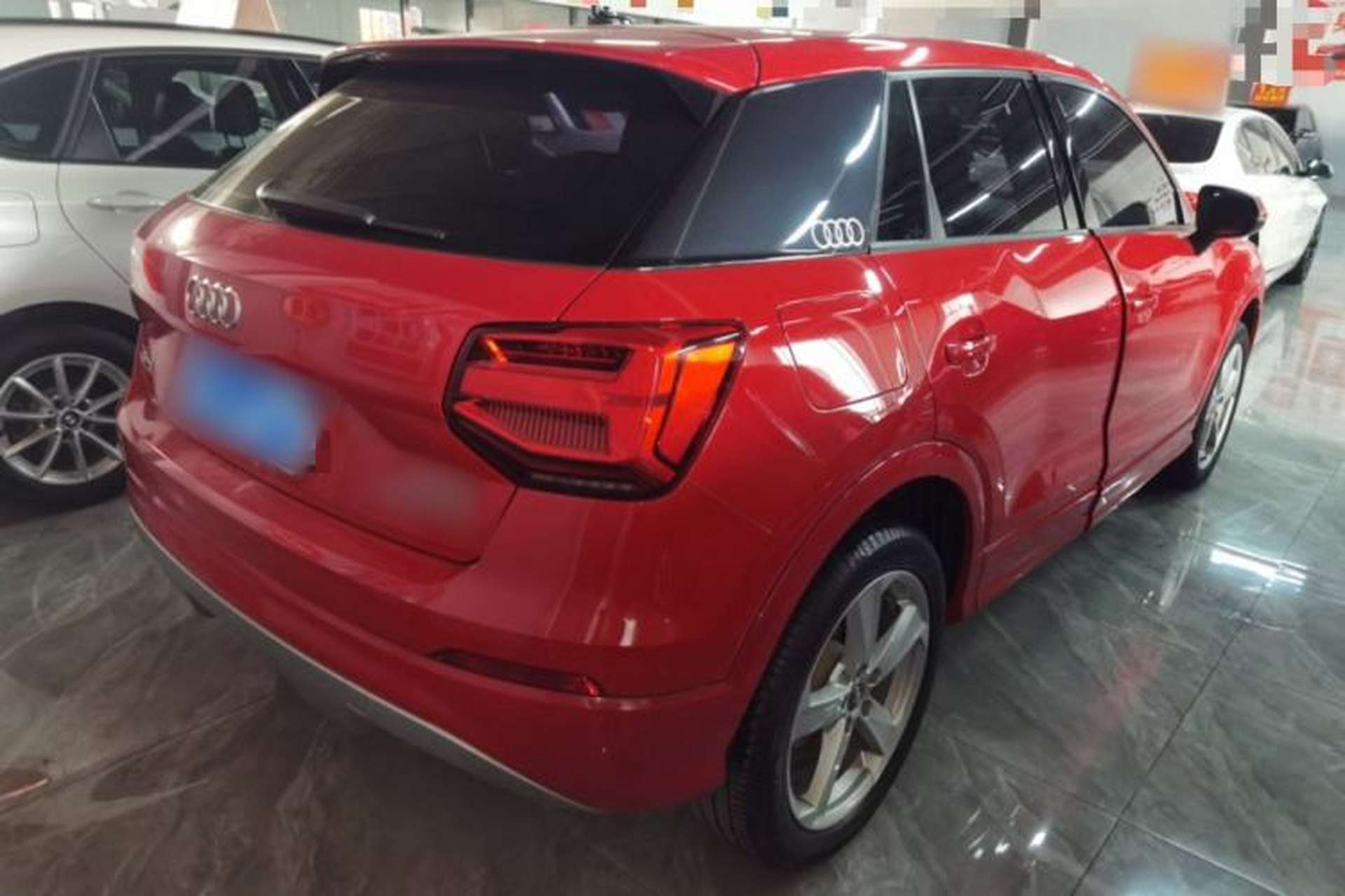 Used Audi Q2L 2018 35 TFSI Fashionable & Elegant Version China VI Emission Standard Rear Right 45 Deg