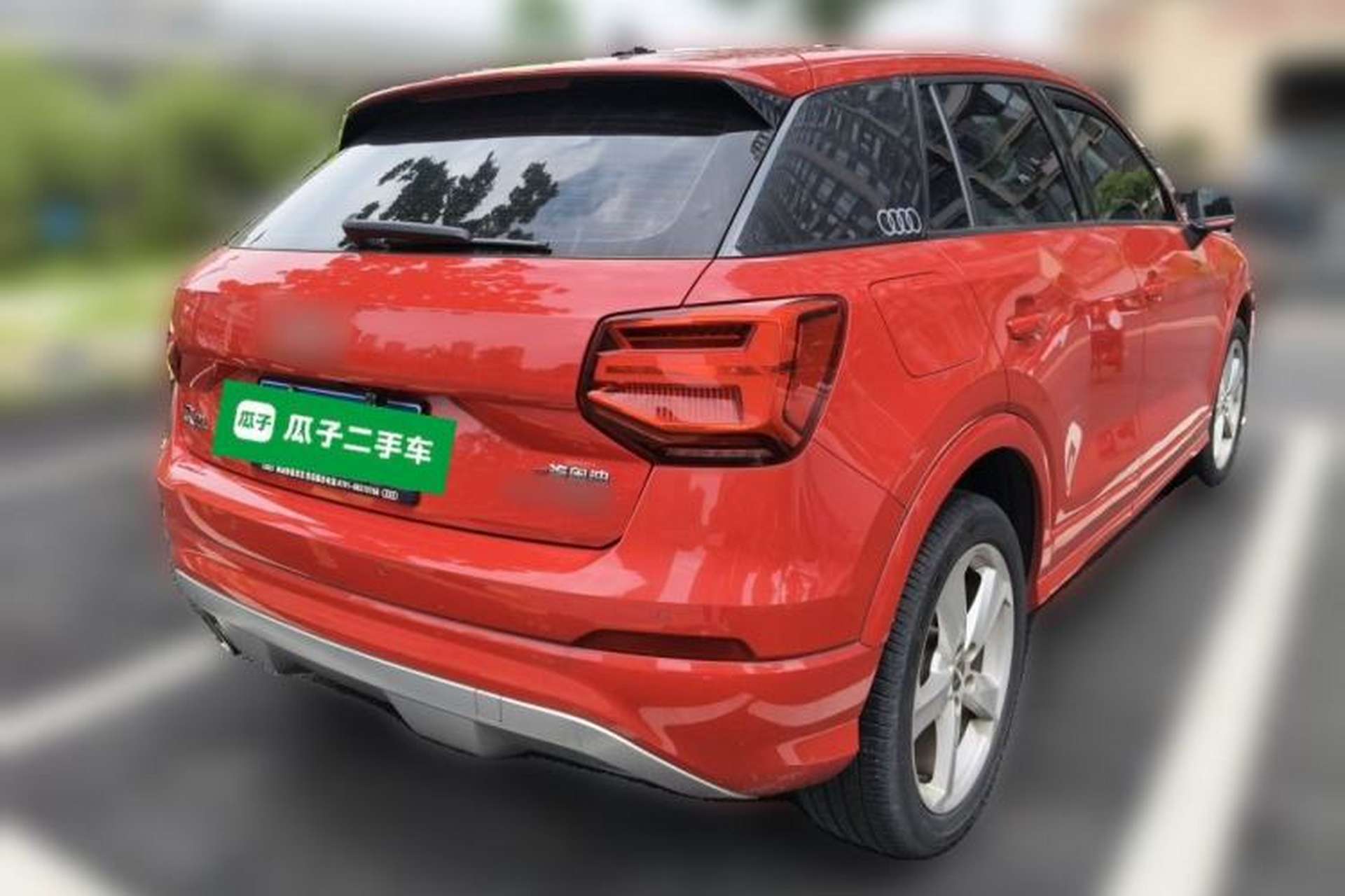 Used Audi Q2L 2018 35 TFSI Fashion Elegant Version China V Rear Right 45 Deg