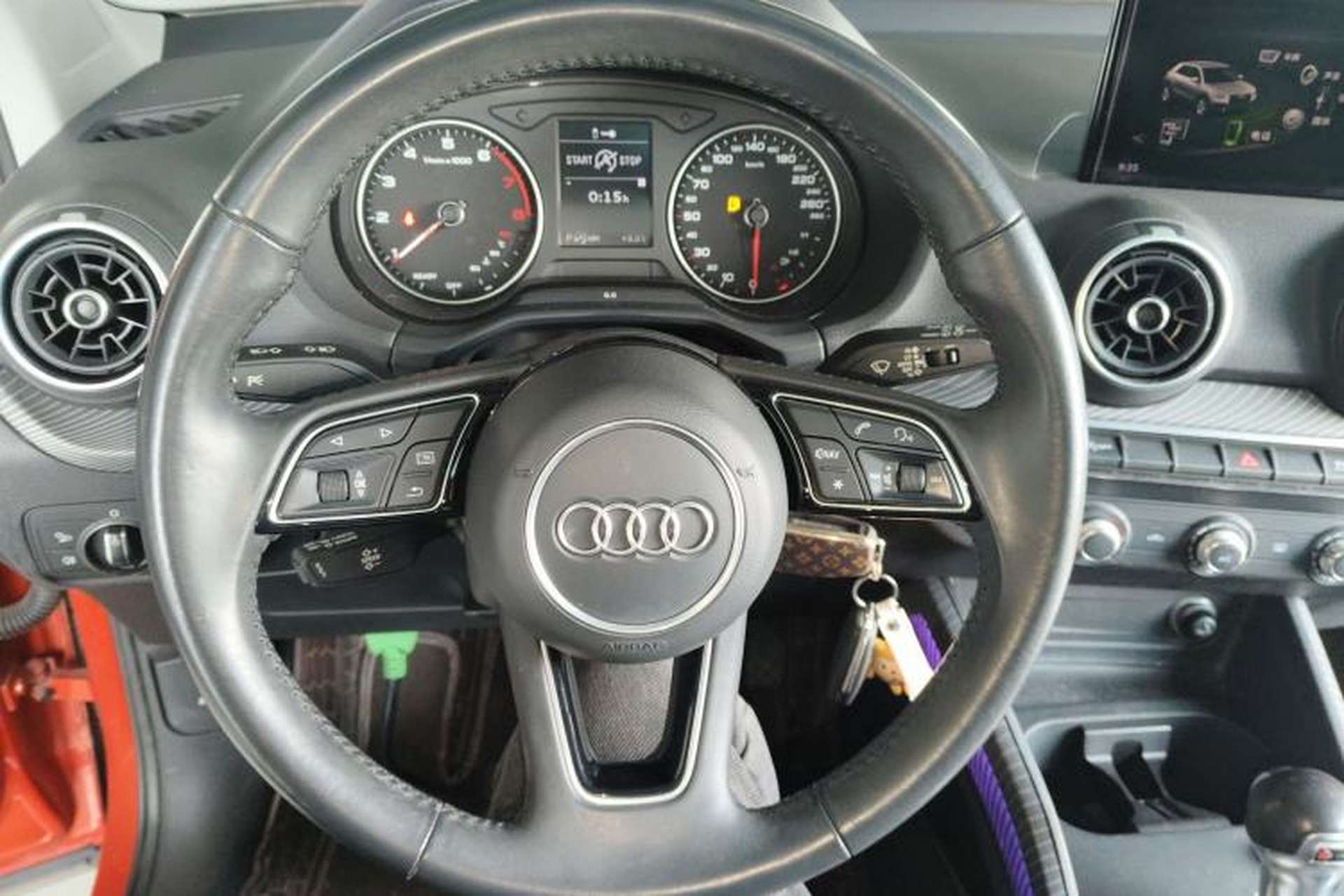 Used Audi Q2L 2018 35 TFSI Launch Exclusive Edition China VI Steering Wheel