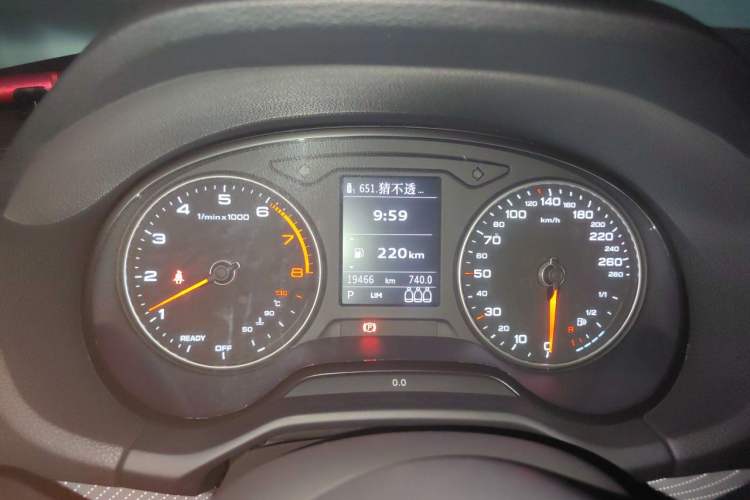 Used Audi Q2L 2018 35 TFSI Launch Exclusive Edition China VI Instrument Cluster