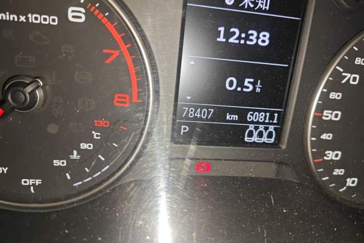 Used Audi Q2L 2018 35 TFSI Fashion Elegant Version China V Odometer Close Up