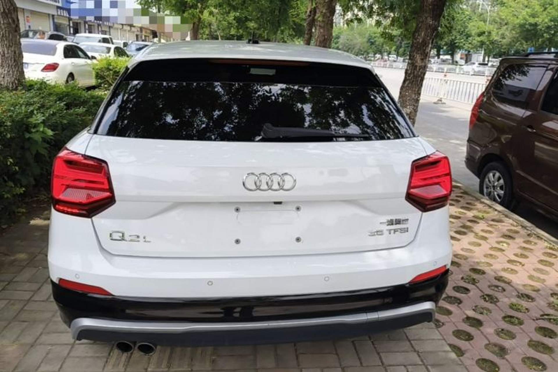Used Audi Q2L 2018 35 TFSI Launch Exclusive Edition China VI Rear