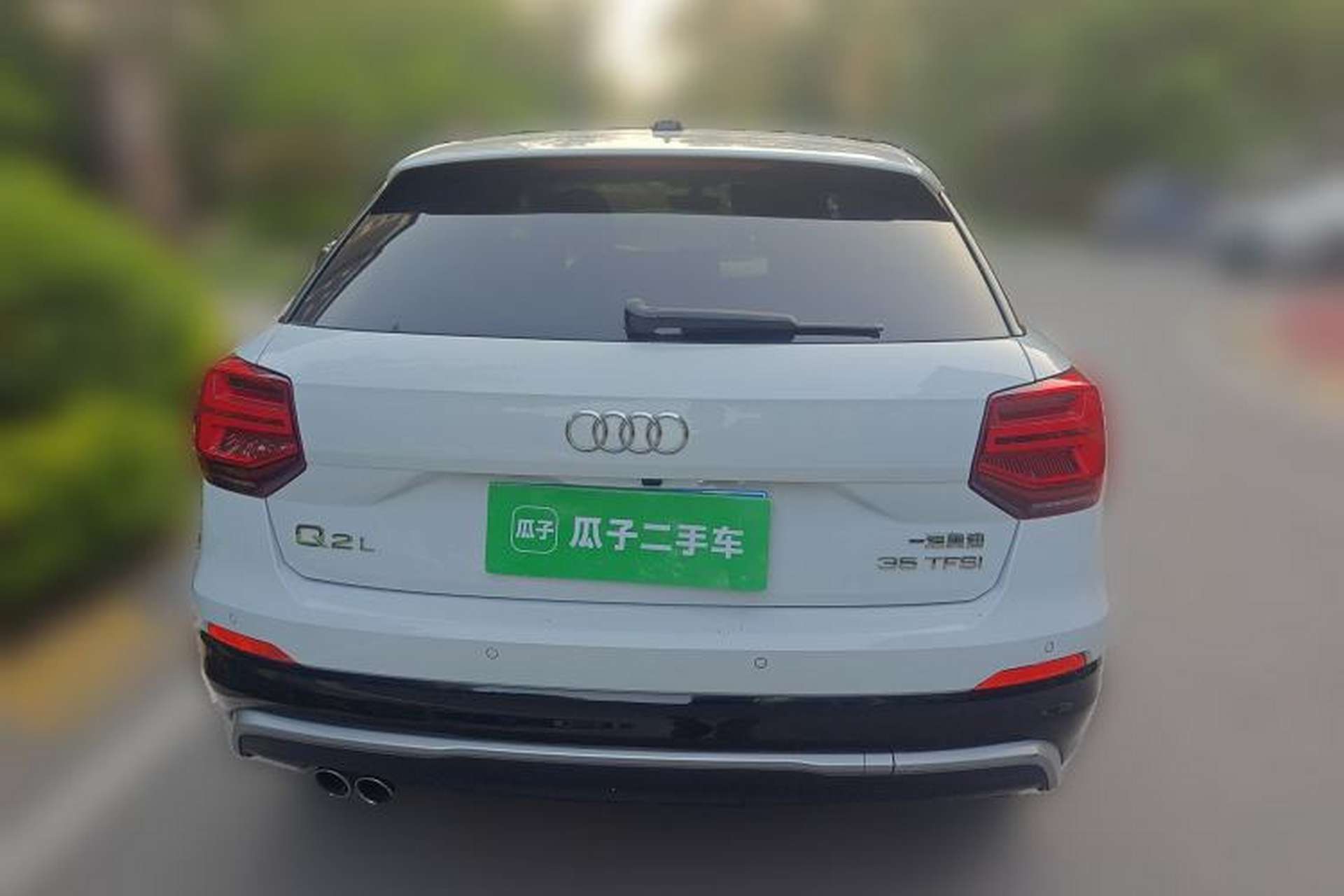 Used Audi Q2L 2018 35 TFSI Launch Exclusive Edition China VI Rear
