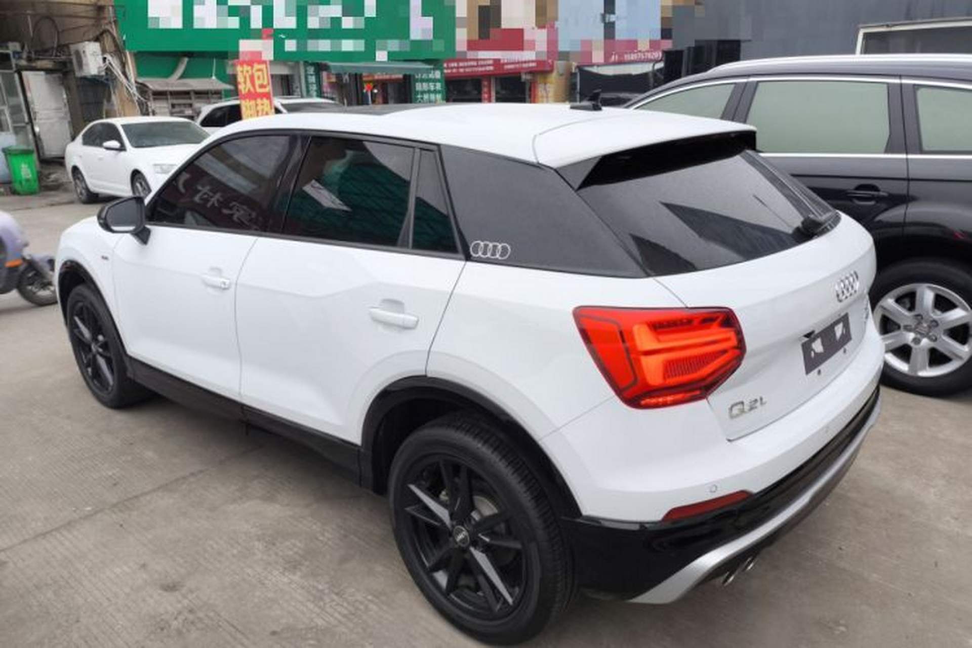 Used Audi Q2L 2018 35 TFSI Launch Exclusive Edition China VI Rear Left 45 Deg
