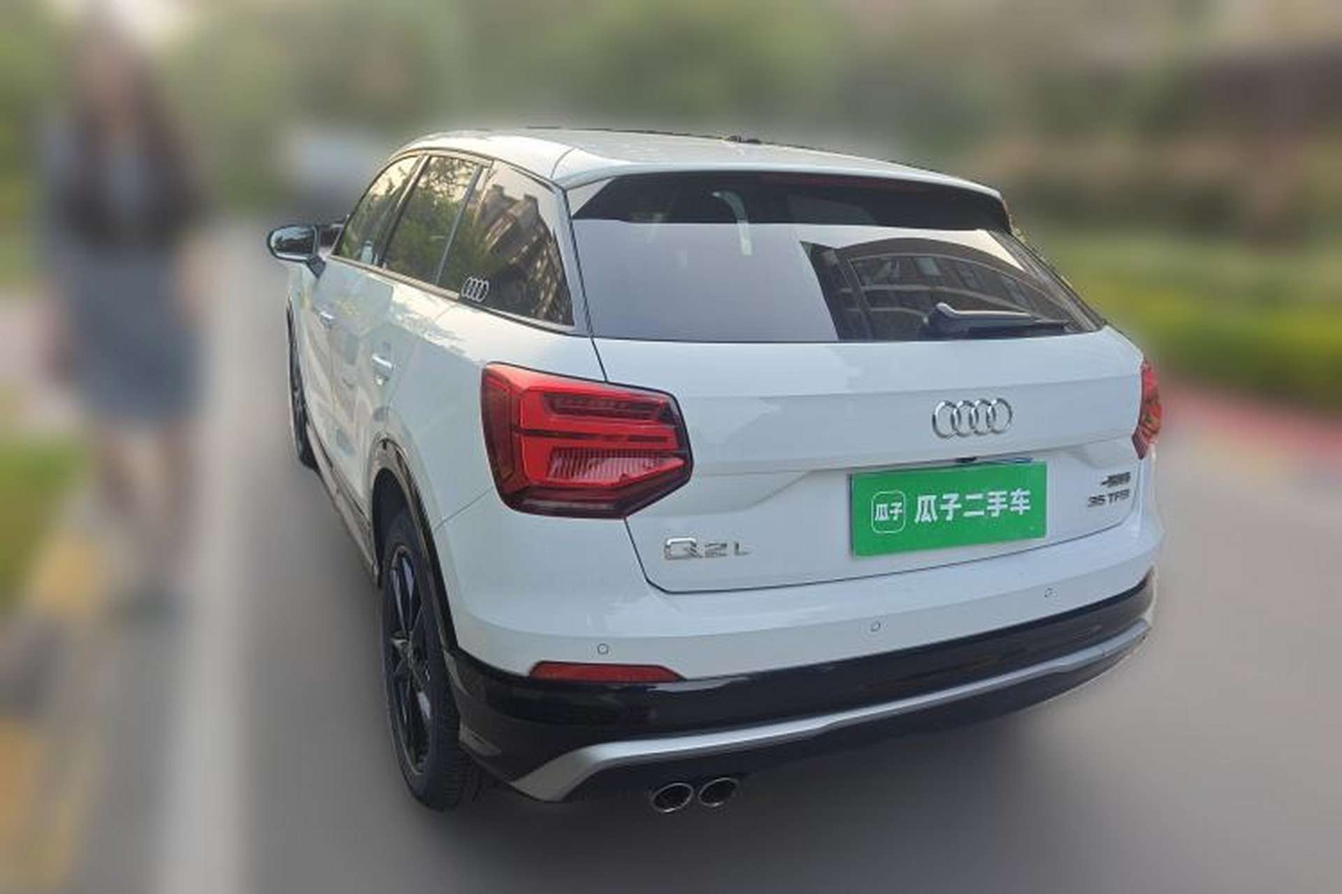 Used Audi Q2L 2018 35 TFSI Launch Exclusive Edition China VI Rear Left 45 Deg