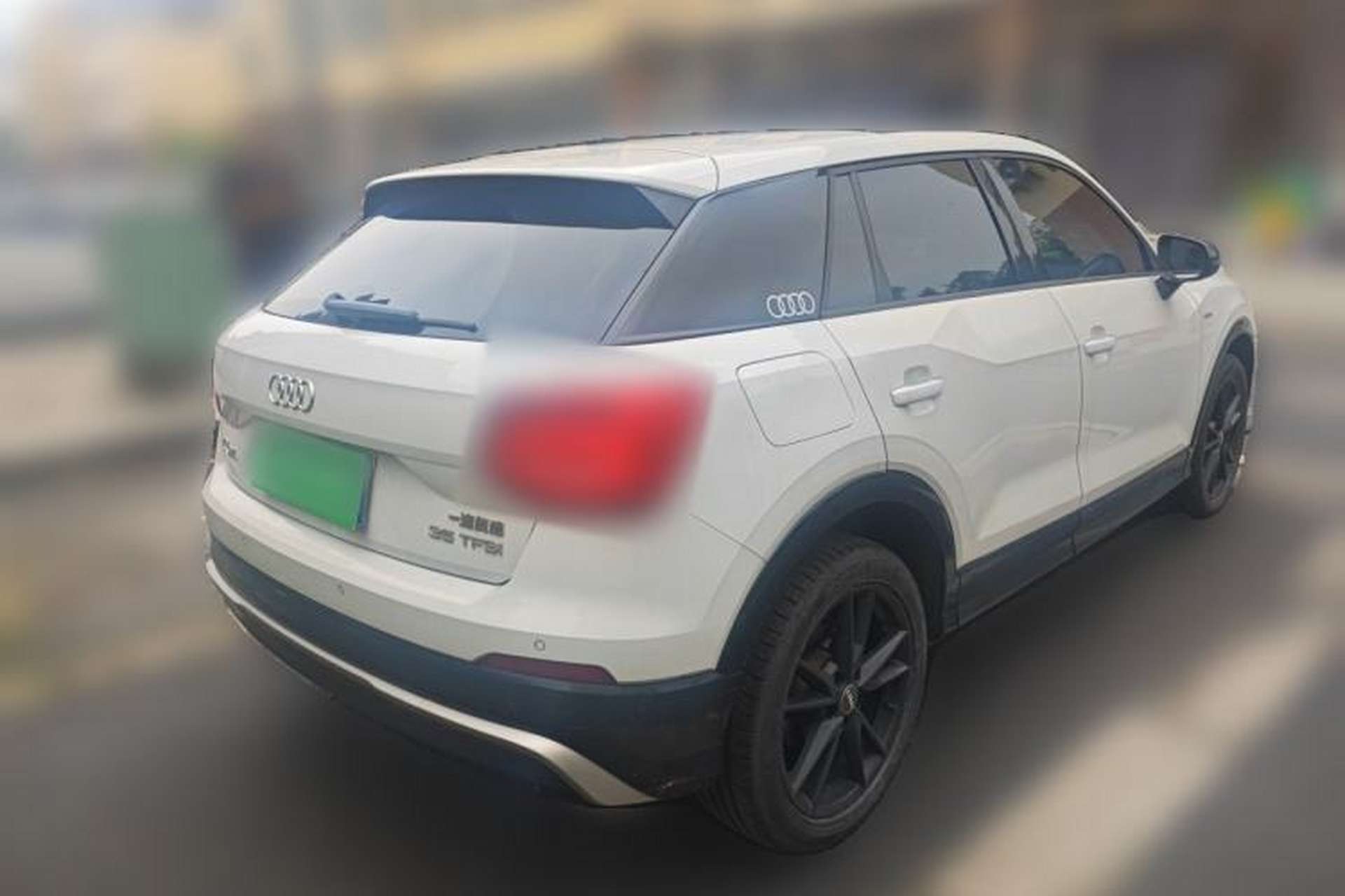Used Audi Q2L 2018 35 TFSI Launch Exclusive Edition China VI Rear Right 45 Deg