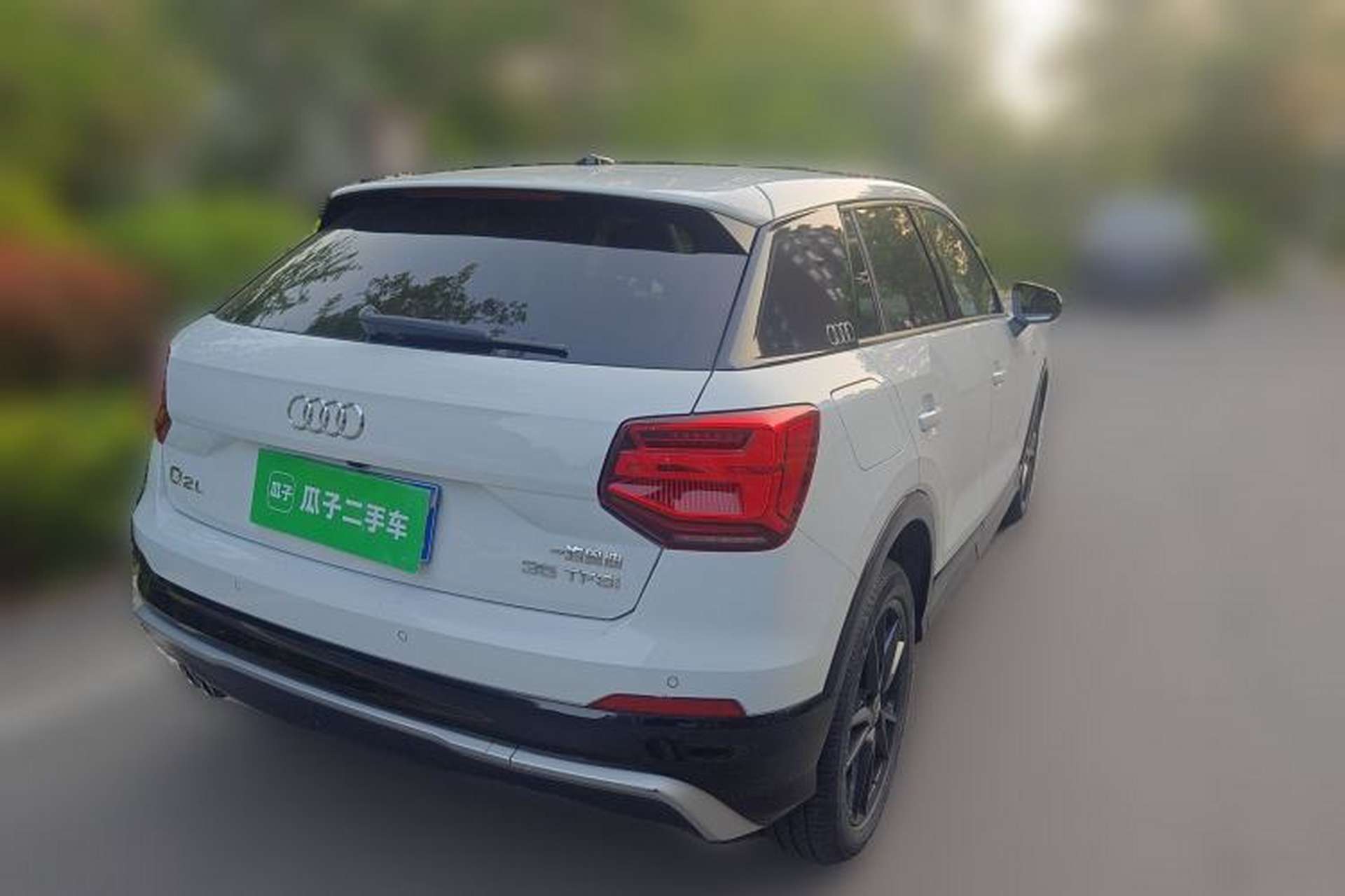 Used Audi Q2L 2018 35 TFSI Launch Exclusive Edition China VI Rear Right 45 Deg