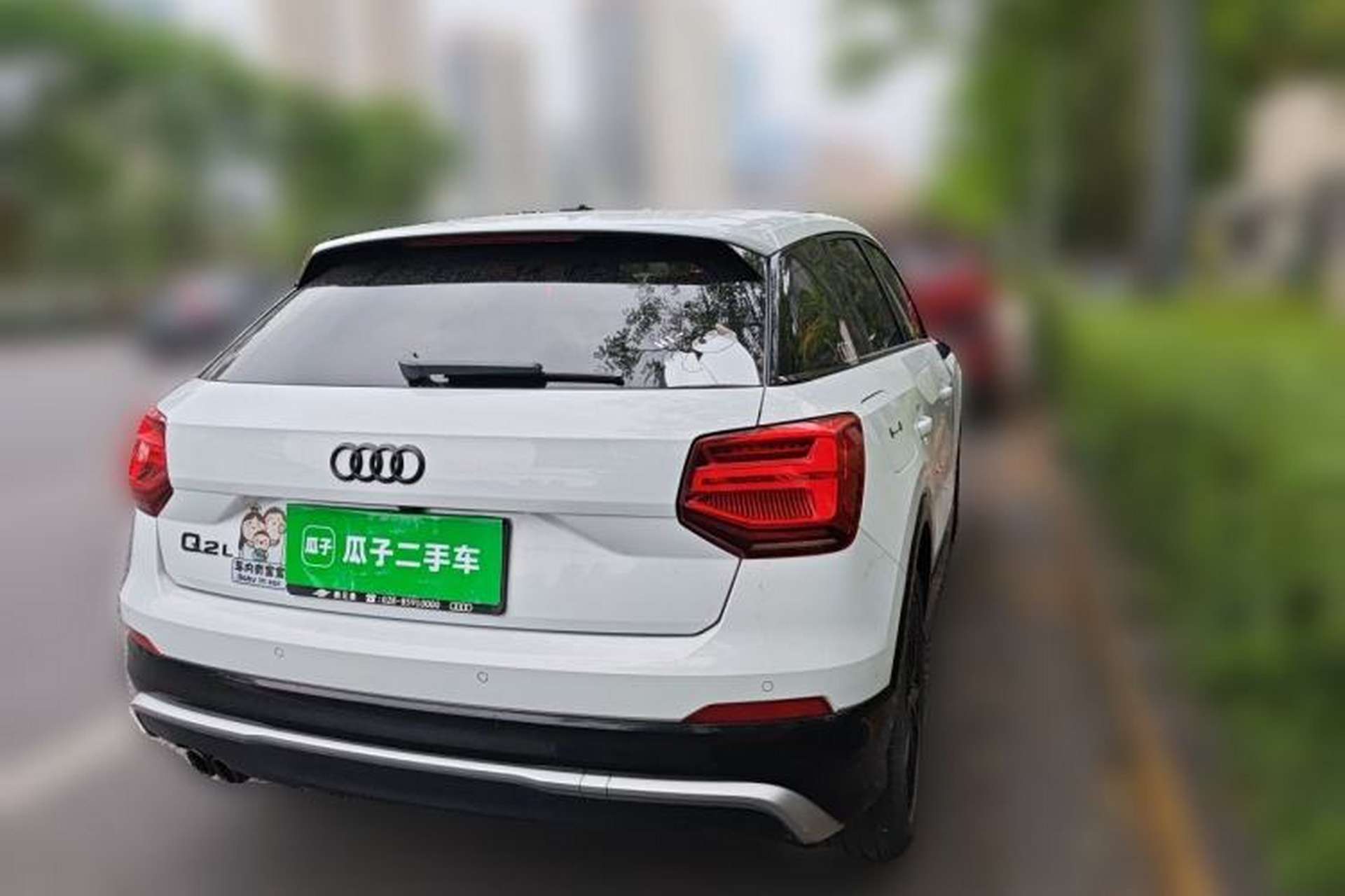 Used Audi Q2L 2018 35 TFSI Launch Exclusive Edition China V Rear Right 45 Deg