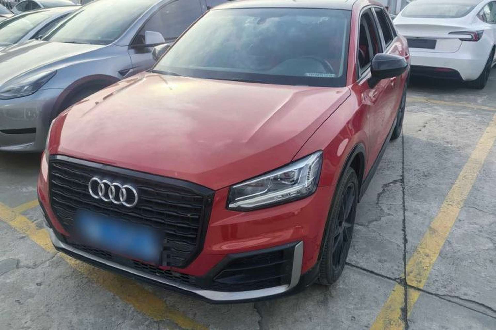 Used Audi Q2L 2018 35 TFSI Fashion Dynamic Version China V Emission Standard Front Left 45 Deg