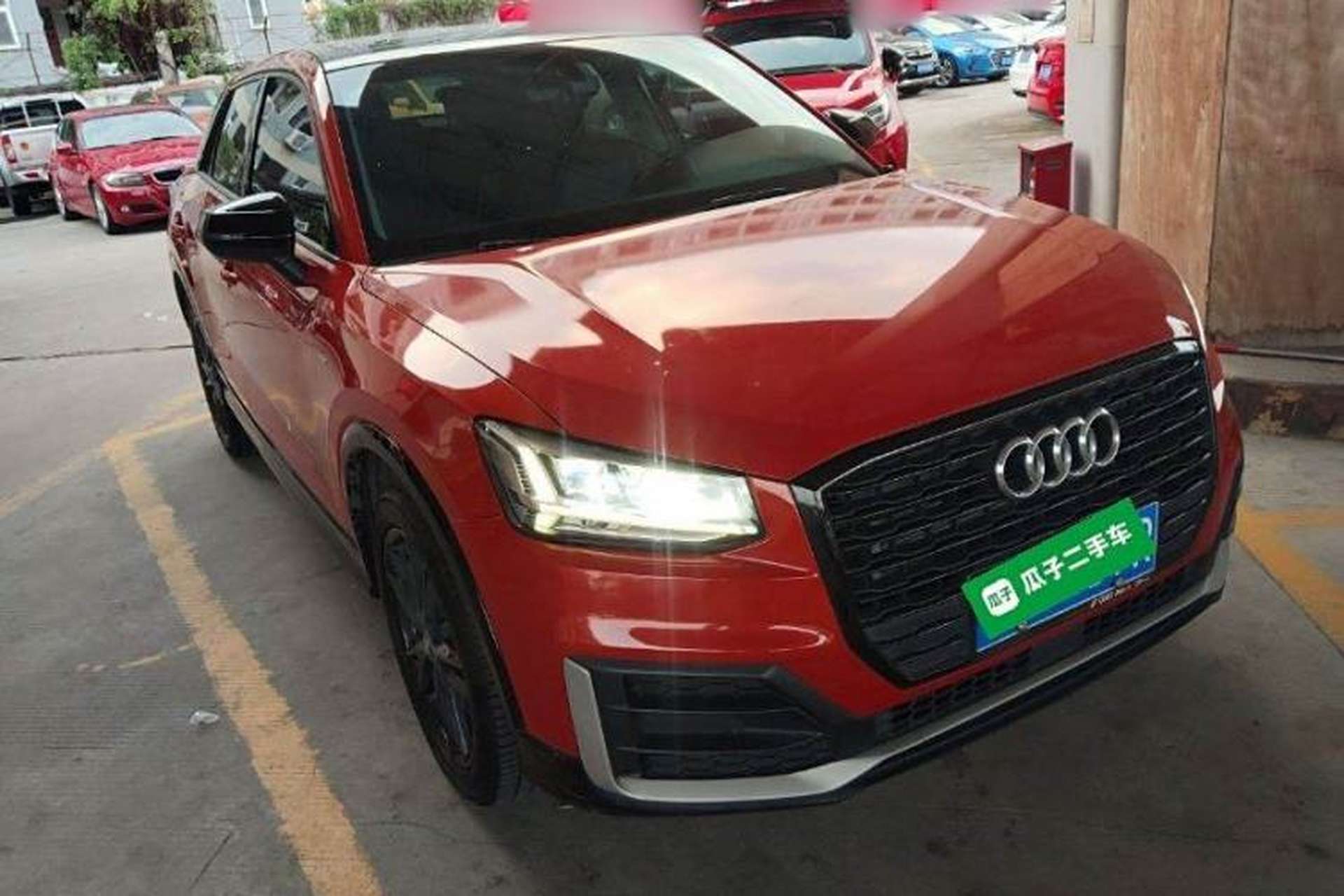 Used Audi Q2L 2018 35 TFSI Launch Exclusive Edition China VI Front Right 45 Deg