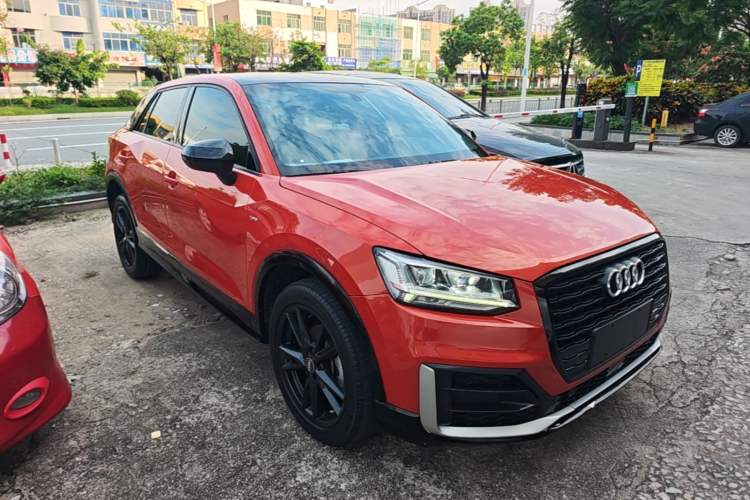 Used Audi Q2L 2018 35 TFSI Fashion Dynamic Version China V Emission Standard Front Right 45 Deg