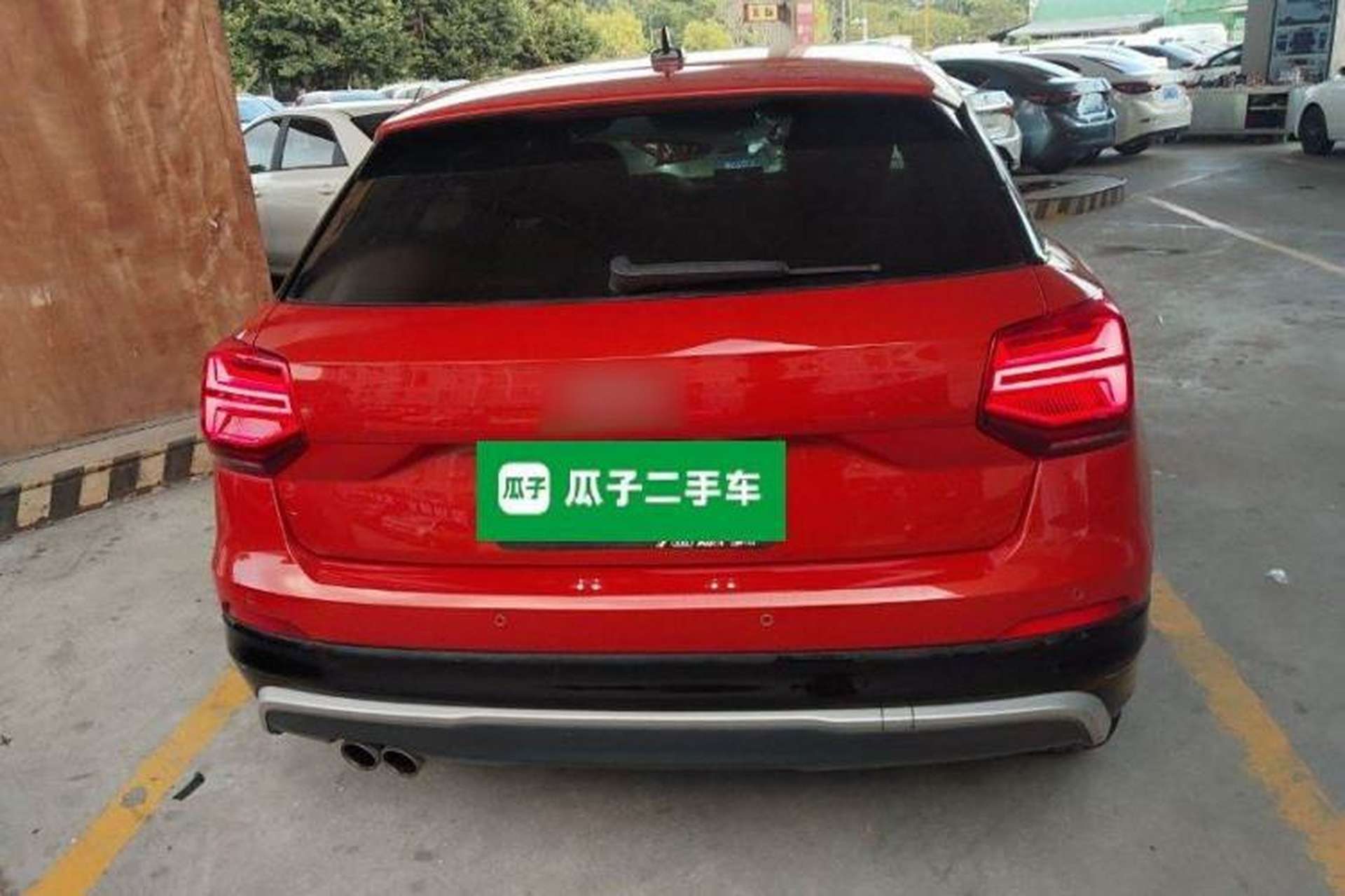 Used Audi Q2L 2018 35 TFSI Launch Exclusive Edition China VI Rear