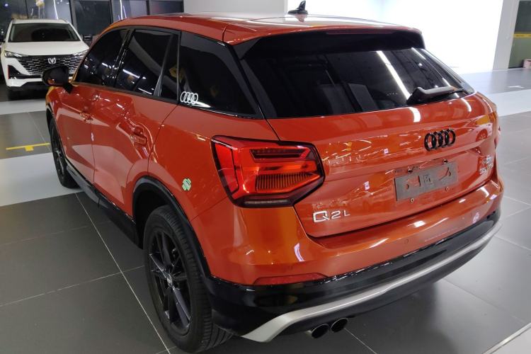 Used Audi Q2L 2018 35 TFSI Fashion Dynamic Version China V Emission Standard Rear Left 45 Deg