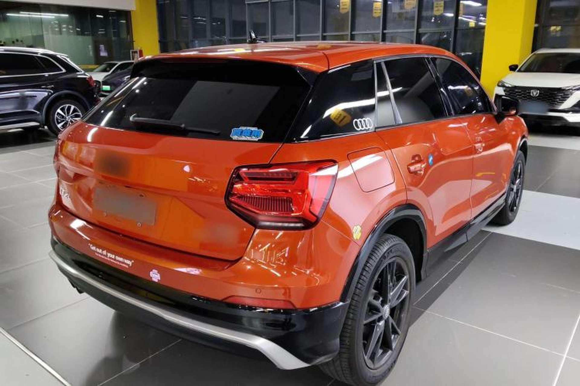 Used Audi Q2L 2018 35 TFSI Fashion Dynamic Version China V Emission Standard Rear Right 45 Deg