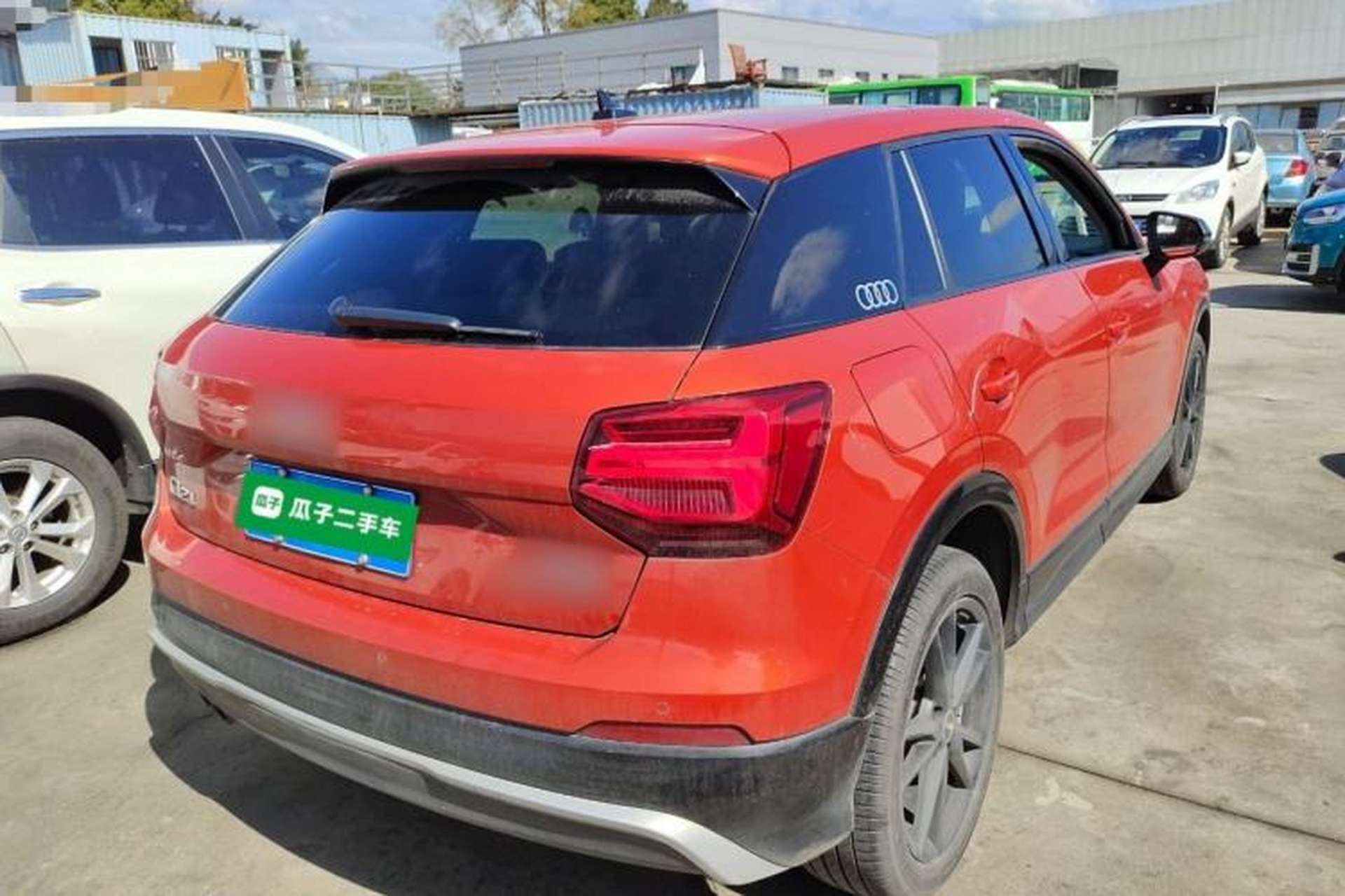 Used Audi Q2L 2018 35 TFSI Fashion Dynamic Version China V Emission Standard Rear Right 45 Deg