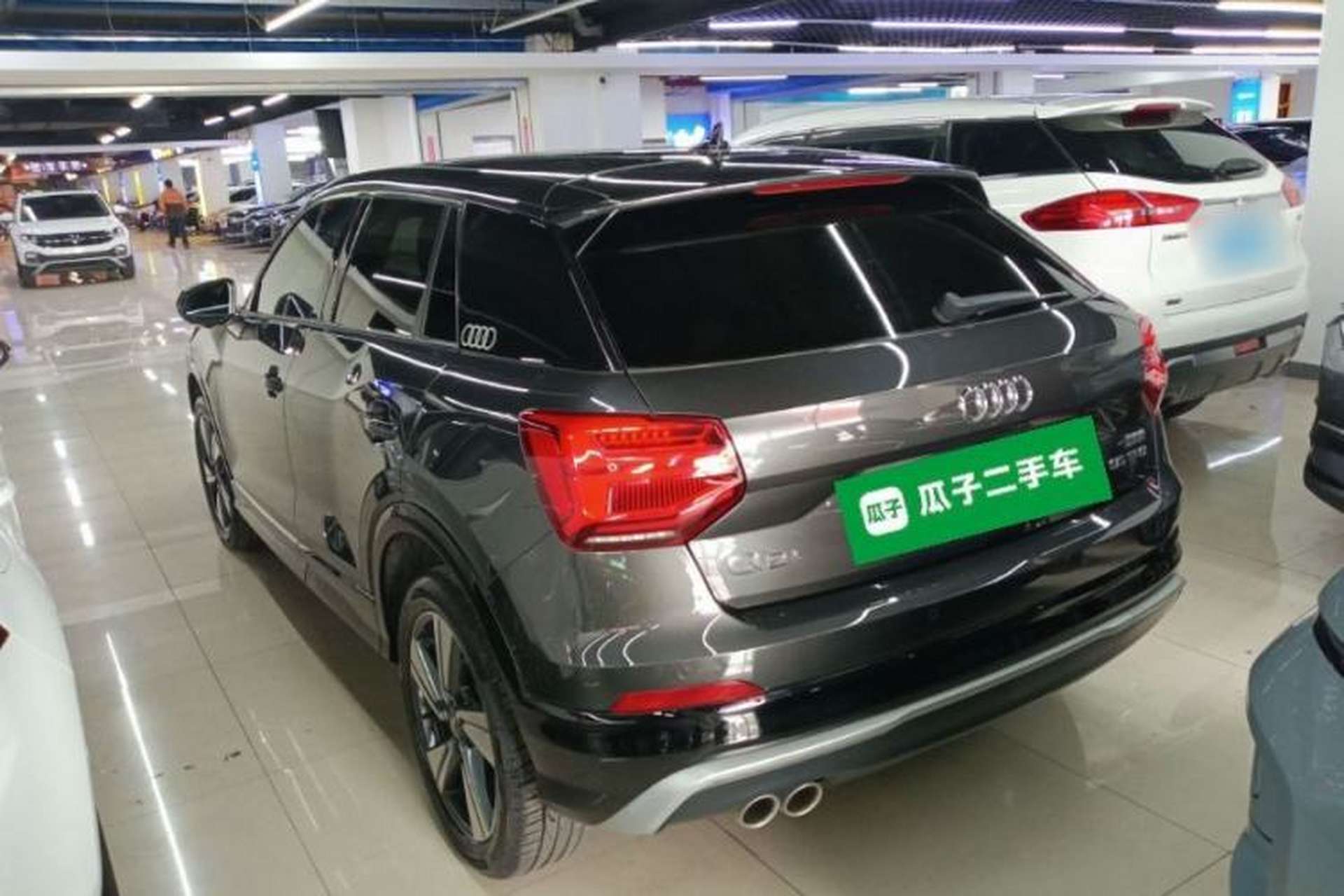 Used Audi Q2L 2020 35 TFSI Fashion Dynamic Model Rear Left 45 Deg