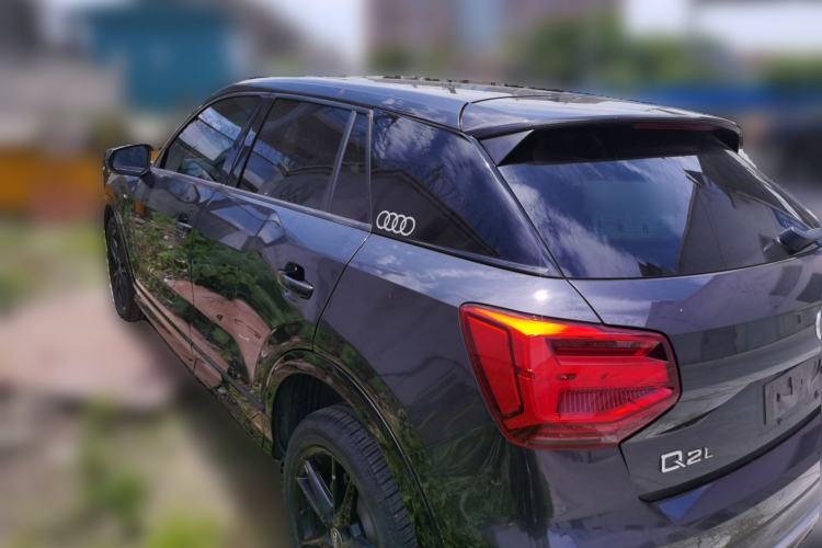 Used Audi Q2L 2020 35 TFSI Ambition Dynamic Edition Rear Left 45 Deg