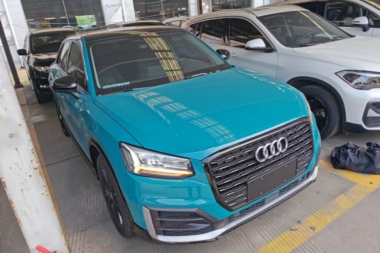Used Audi Q2L 2020 35 TFSI Ambition Dynamic Edition Front Right 45 Deg