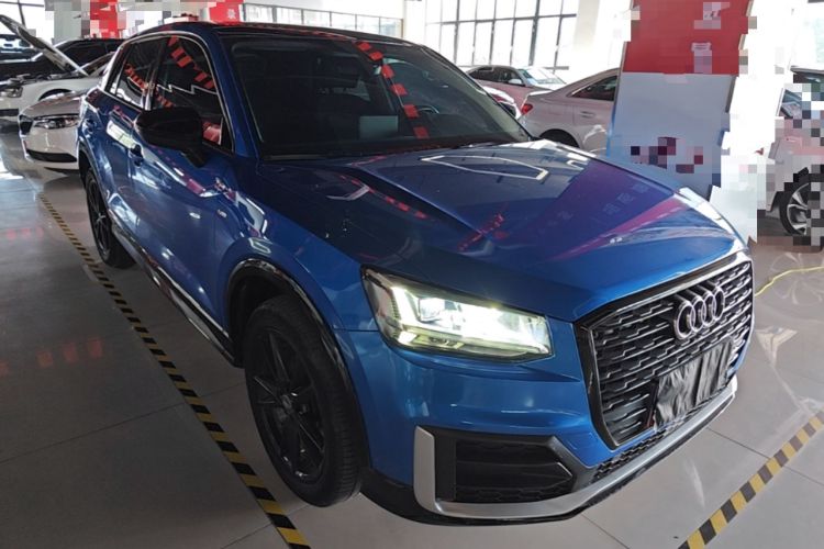 Used Audi Q2L 2020 35 TFSI Ambition Dynamic Edition Front Right 45 Deg