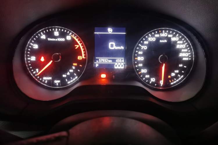 Used Audi Q2L 2020 35 TFSI Ambition Dynamic Edition Odometer Close Up