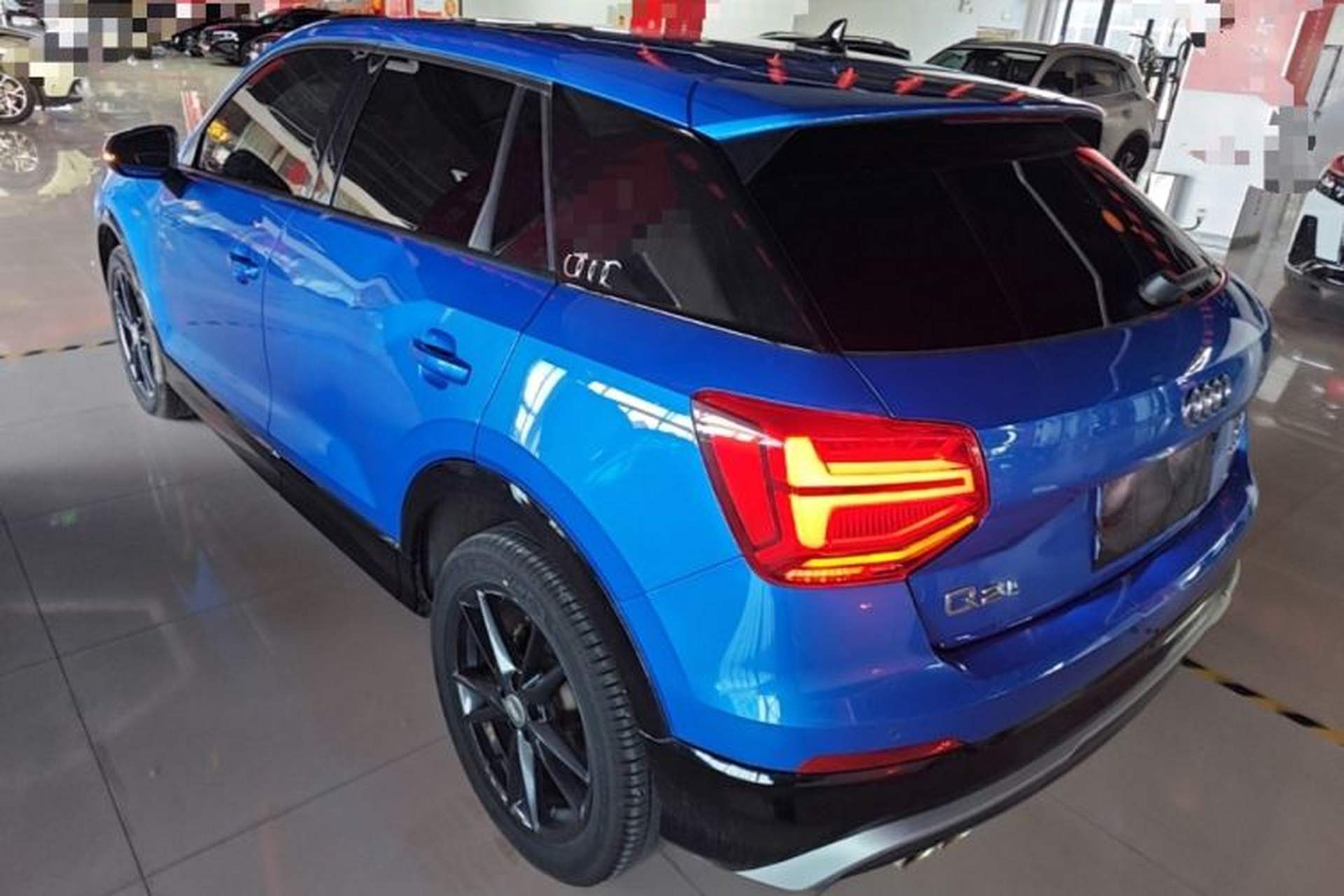 Used Audi Q2L 2020 35 TFSI Ambition Dynamic Edition Rear Left 45 Deg