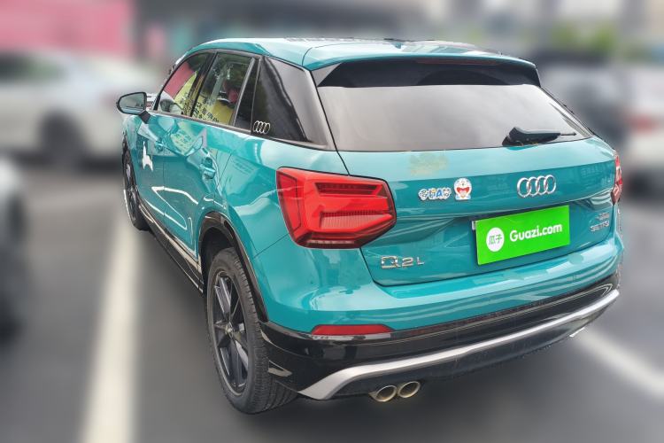 Used Audi Q2L 2020 35 TFSI Ambition Dynamic Edition Rear Left 45 Deg