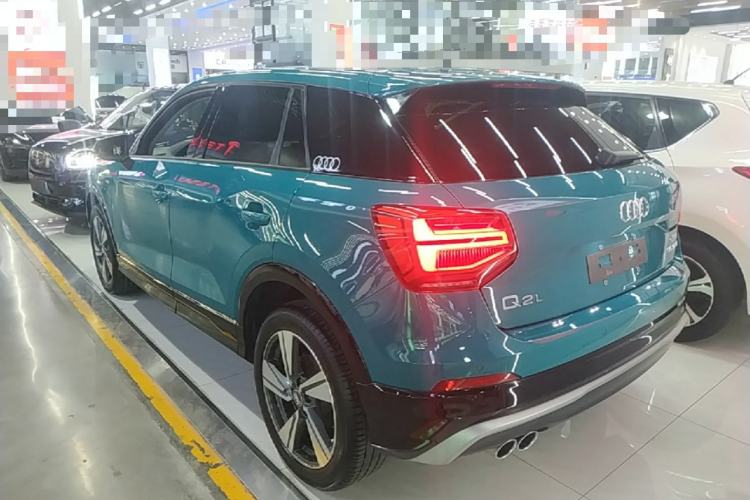 Used Audi Q2L 2020 35 TFSI Fashion Dynamic Model Rear Left 45 Deg