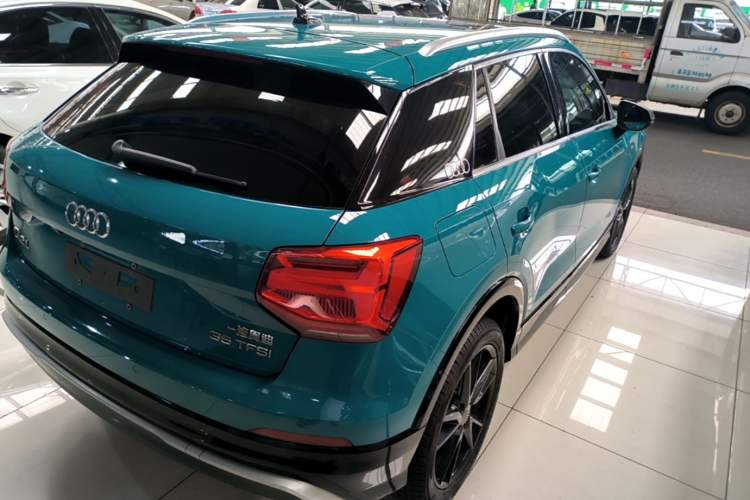 Used Audi Q2L 2020 35 TFSI Ambition Dynamic Edition Rear Right 45 Deg