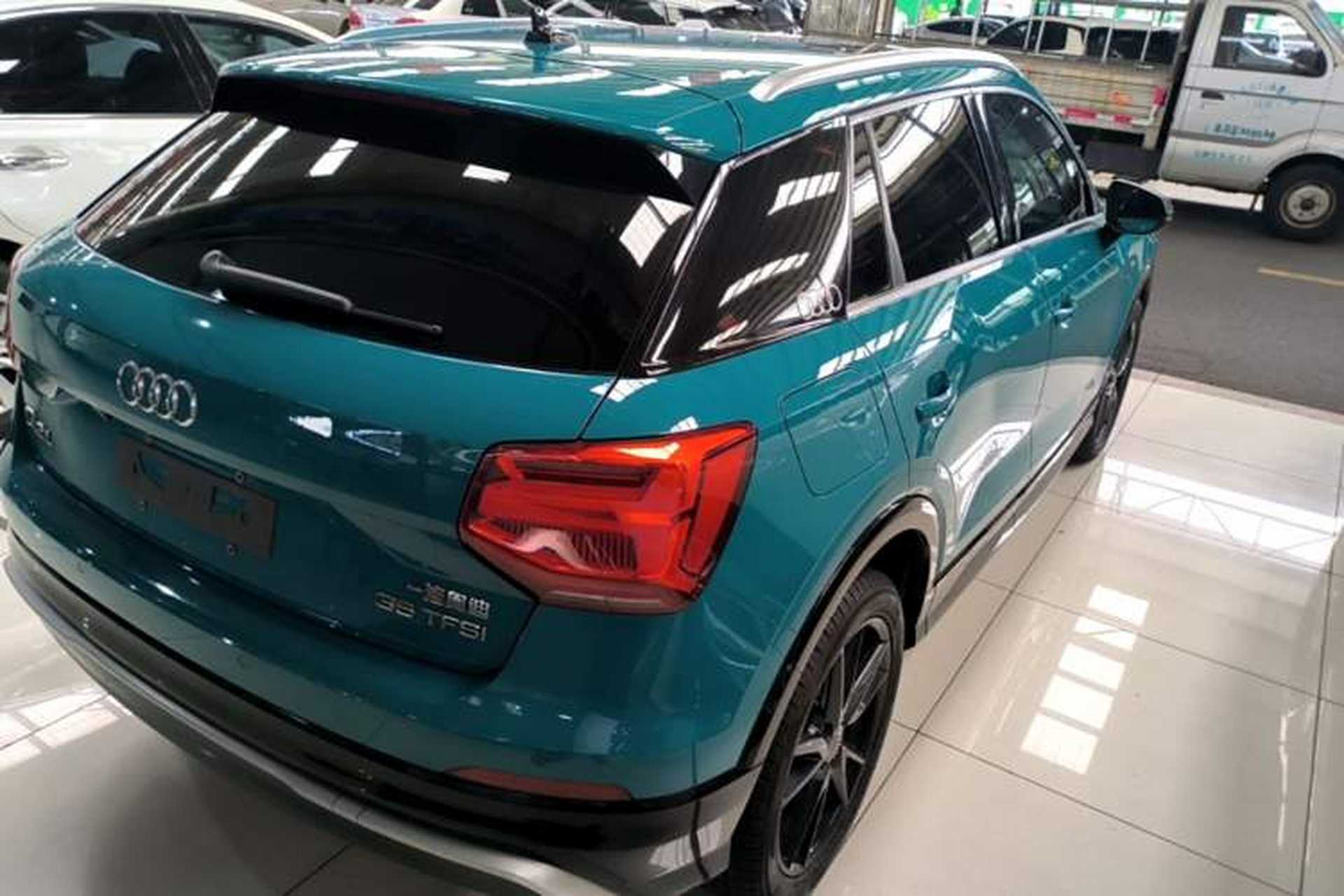 Used Audi Q2L 2020 35 TFSI Ambition Dynamic Edition Rear Right 45 Deg