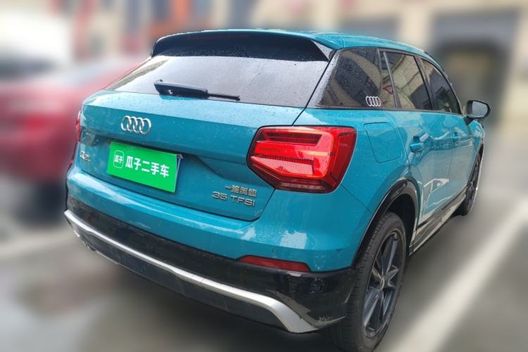 Used Audi Q2L 2020 35 TFSI Ambition Dynamic Edition Rear Right 45 Deg