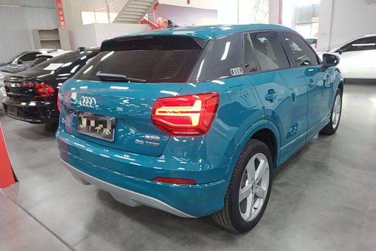 Used Audi Q2L 2020 35 TFSI Fashionable and Elegant Model Rear Right 45 Deg
