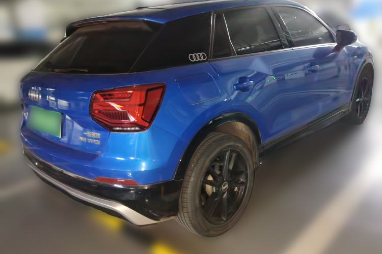 Used Audi Q2L 2020 35 TFSI Ambition Dynamic Edition Rear Right 45 Deg