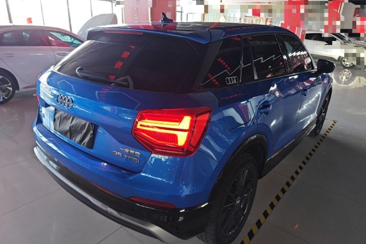 Used Audi Q2L 2020 35 TFSI Ambition Dynamic Edition Rear Right 45 Deg