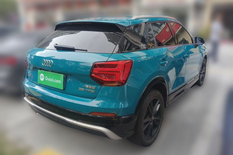 Used Audi Q2L 2020 35 TFSI Ambition Dynamic Edition Rear Right 45 Deg