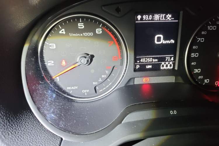 Used Audi Q2L 2020 35 TFSI Ambition Dynamic Edition Odometer Close Up