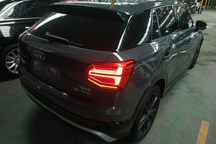 Used Audi Q2L 2020 35 TFSI Ambition Dynamic Edition Rear Right 45 Deg