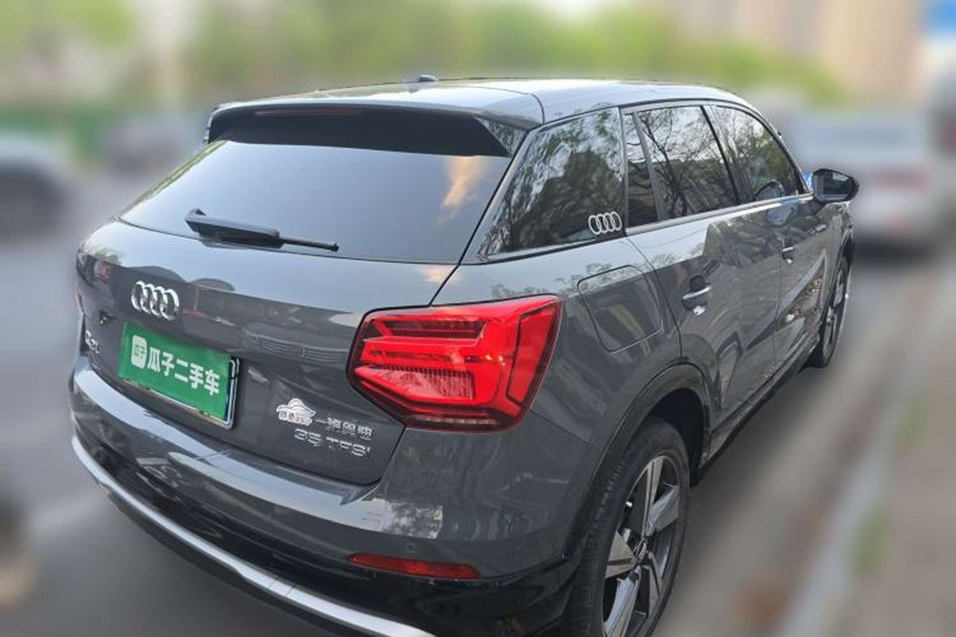 Used Audi Q2L 2020 35 TFSI Fashion Dynamic Model Rear Right 45 Deg