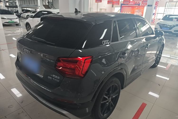 Used Audi Q2L 2020 35 TFSI Ambition Dynamic Edition Rear Right 45 Deg