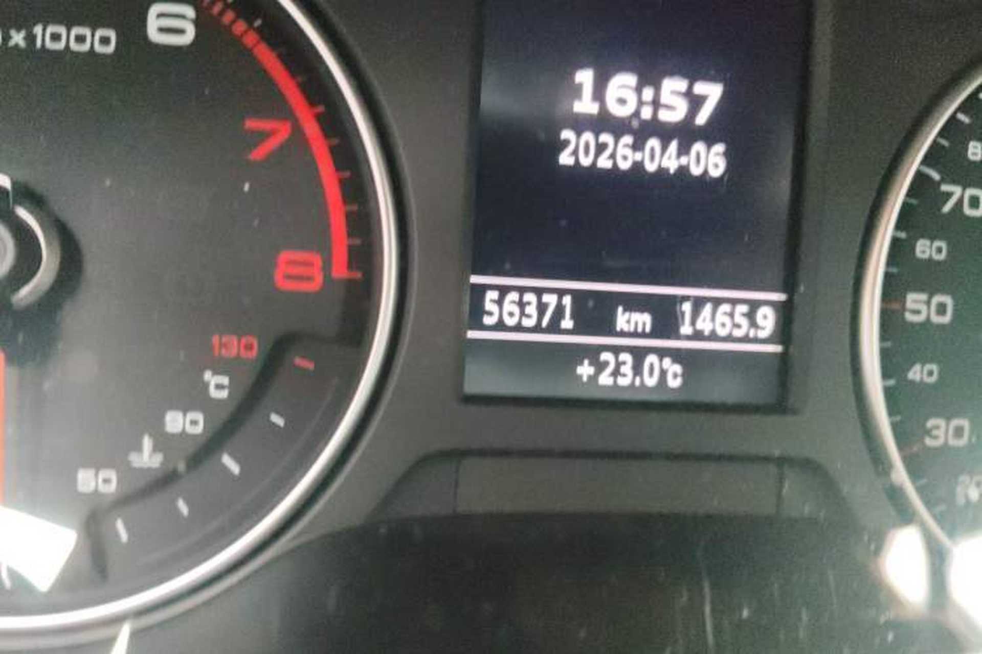 Used Audi Q2L 2020 35 TFSI Fashion Dynamic Model Odometer Close Up