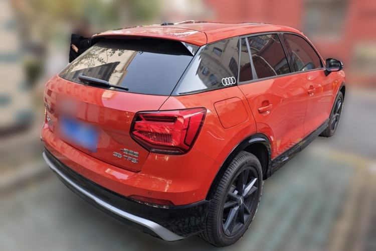 Used Audi Q2L 2020 35 TFSI Ambition Dynamic Edition Rear Right 45 Deg