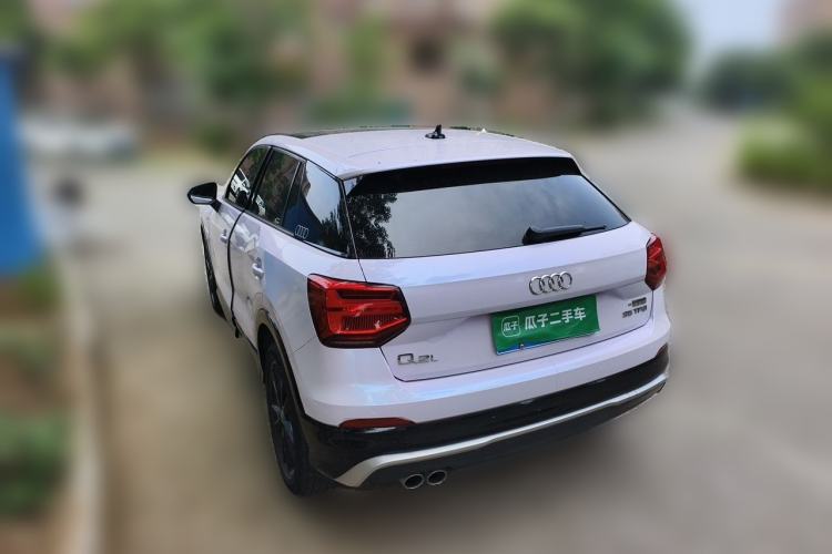 Used Audi Q2L 2020 35 TFSI Ambition Dynamic Edition Rear Left 45 Deg