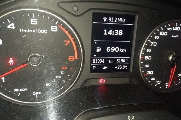 Used Audi Q2L 2020 35 TFSI Ambition Dynamic Edition Odometer Close Up