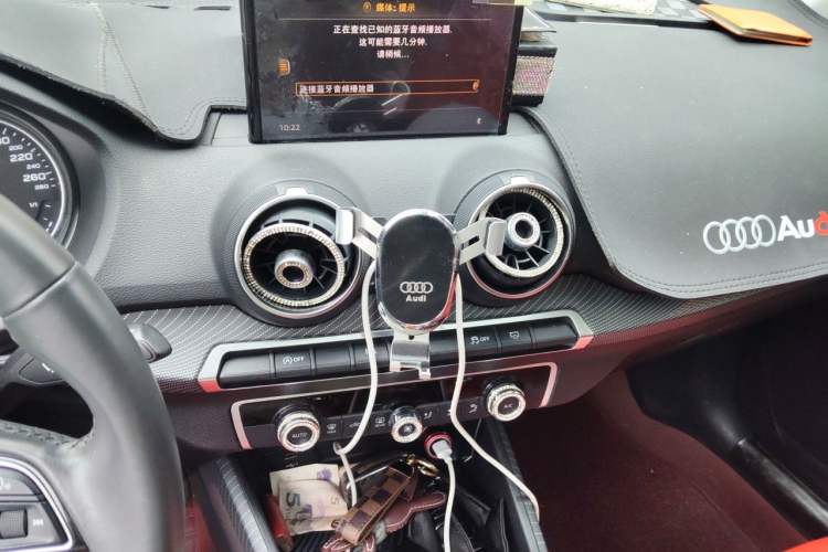 Used Audi Q2L 2020 35 TFSI Fashionable and Elegant Model Audio And AC Panel