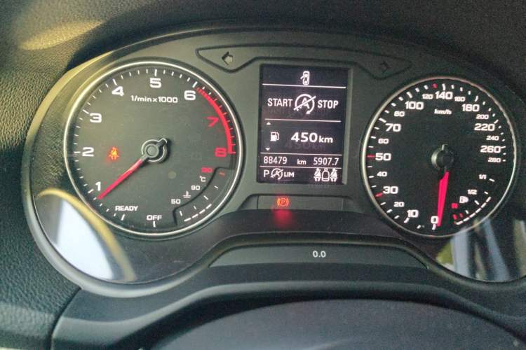 Used Audi Q2L 2020 35 TFSI Ambition Dynamic Edition Odometer Close Up