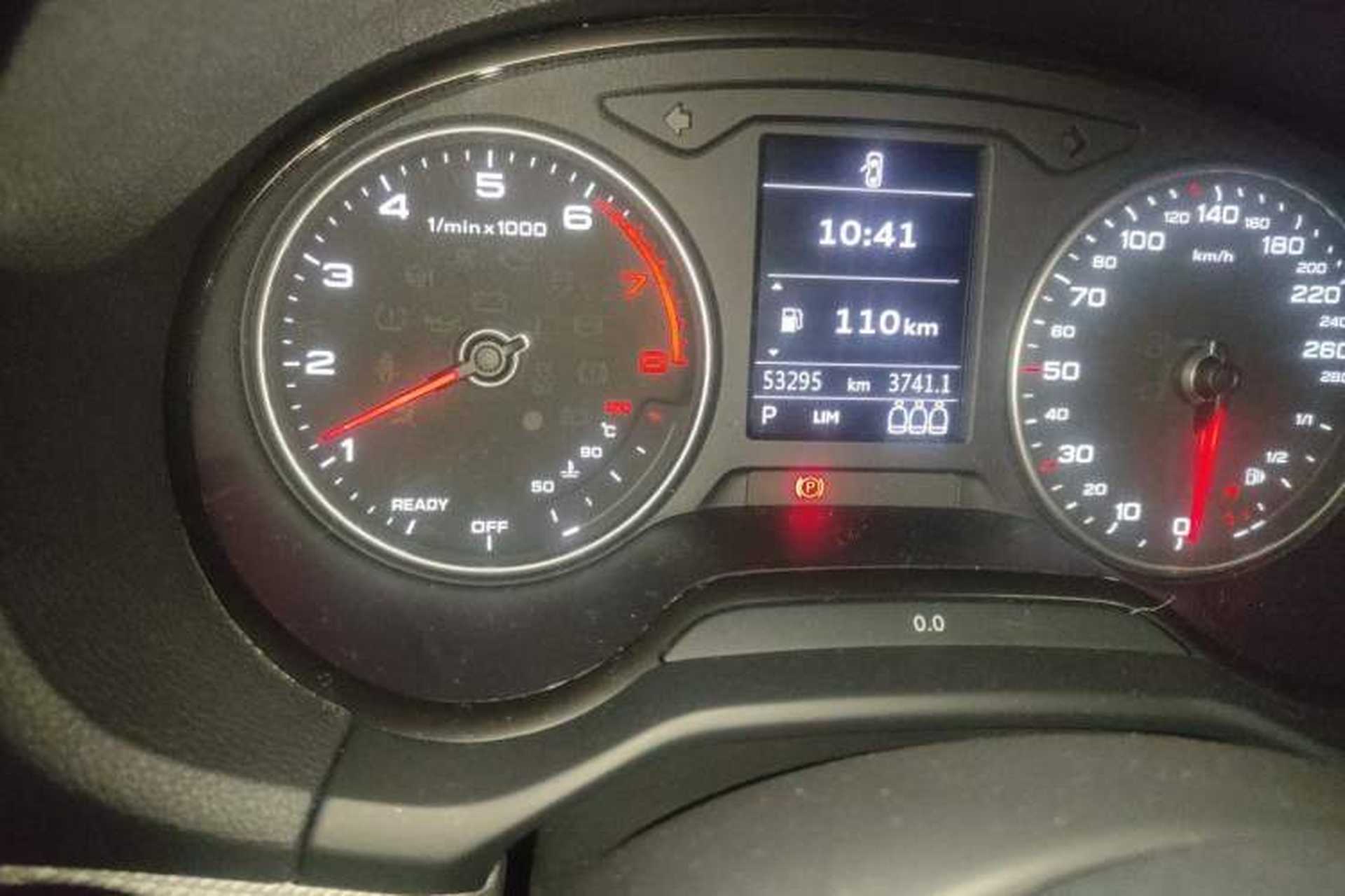 Used Audi Q2L 2020 35 TFSI Ambition Dynamic Edition Odometer Close Up